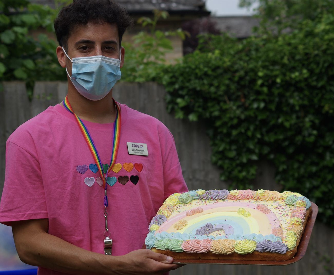 Bursting with Pride – St Ives care home flies the rainbow flag for Pride month